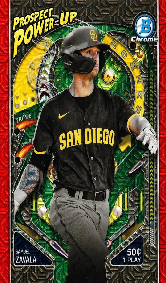 Samuel Zavala 2024 bowman Bowman Chrome