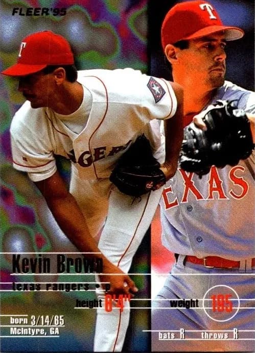 Kevin Brown 1995 fleer Fleer