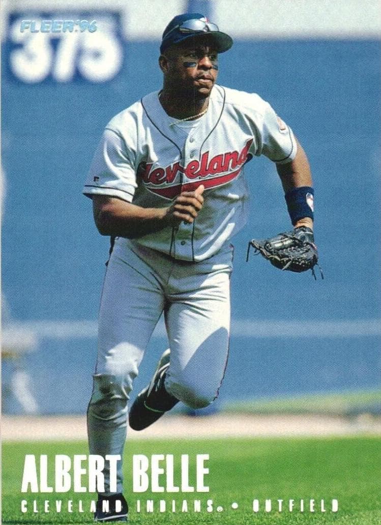 Albert Belle 1996 fleer Fleer