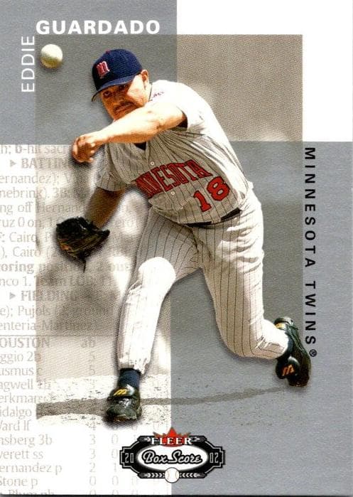 Eddie Guardado 2002 fleer Fleer Box Score