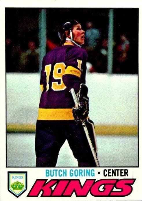 Butch Goring 1977 topps O-Pee-Chee