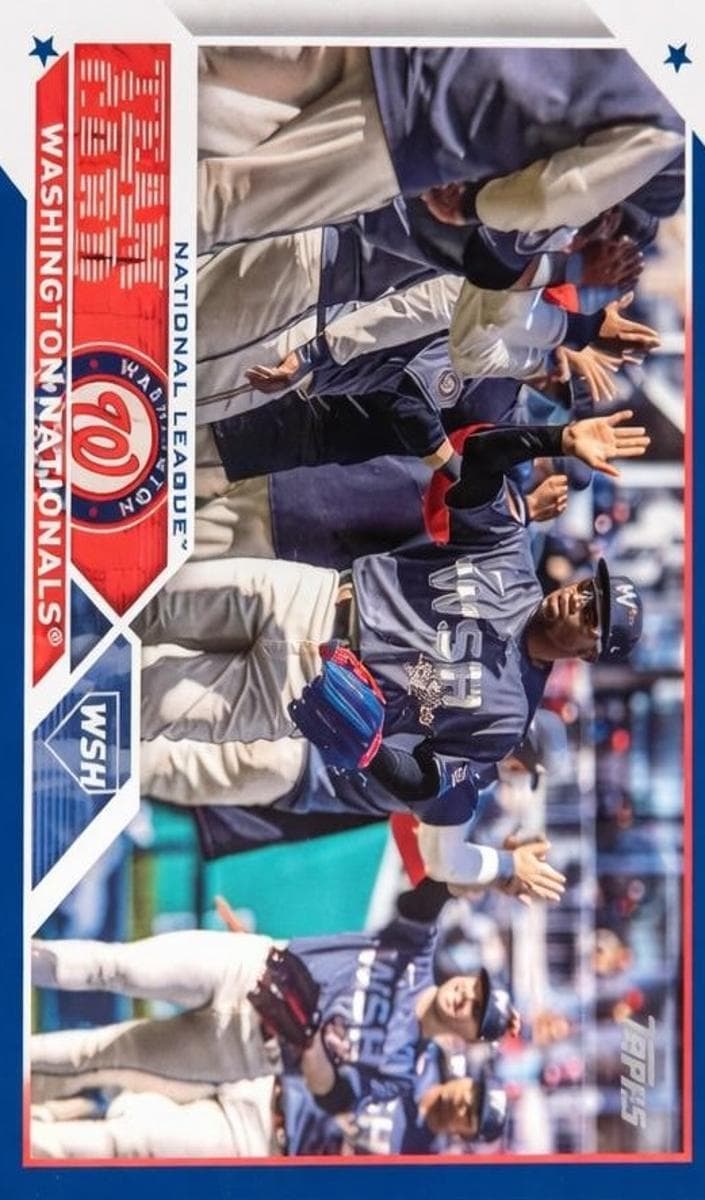 Washington Nationals trading card