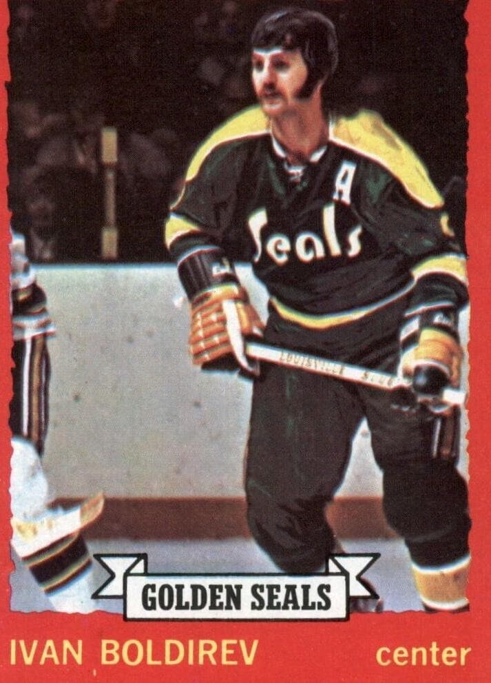 Ivan Boldirev 1973 topps Topps