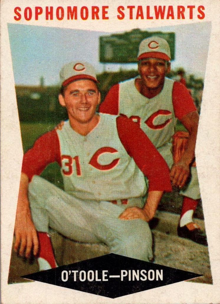 Sophomore Stalwarts (Jim O'Toole / Vada Pinson) #32