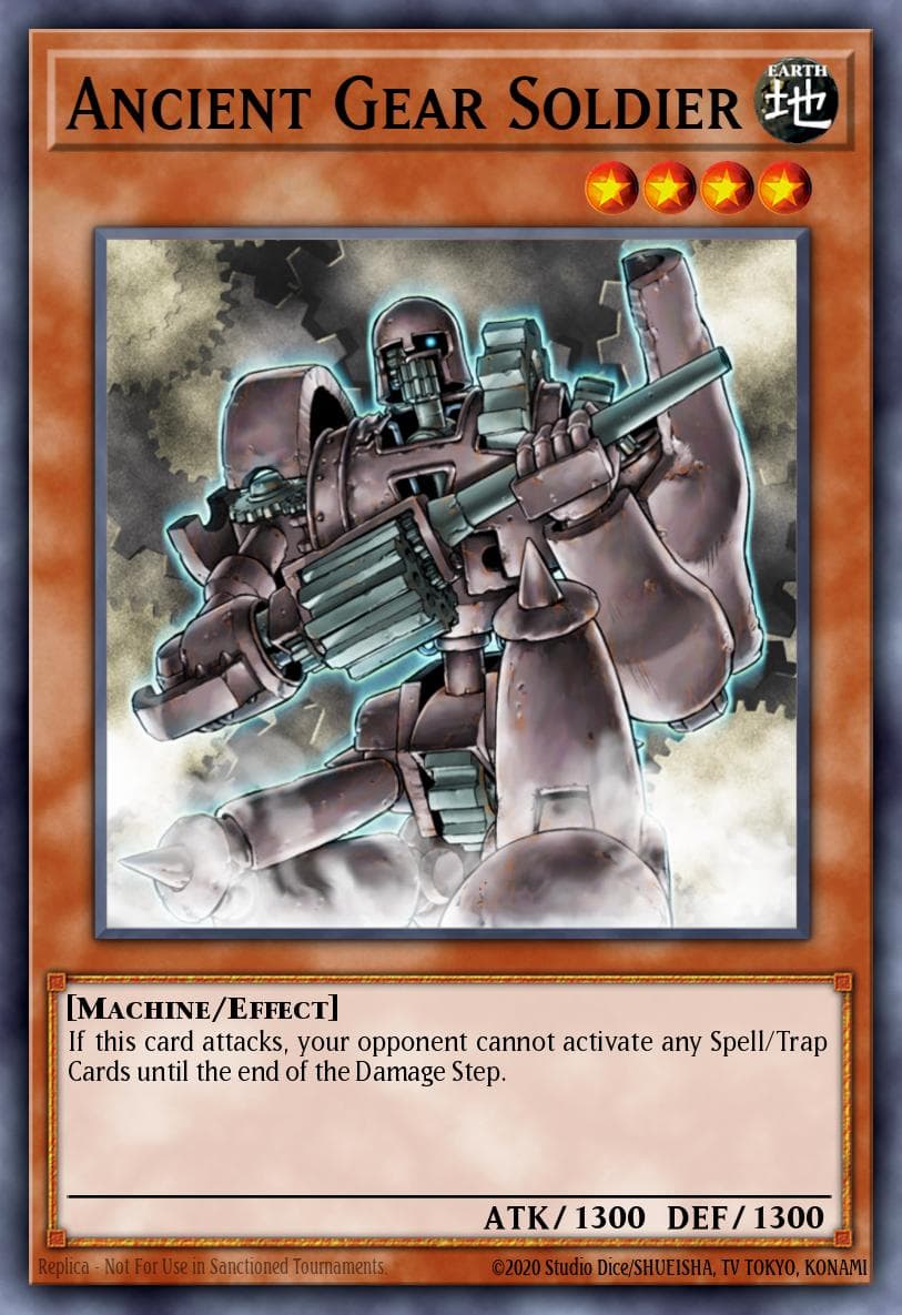 Ancient Gear Soldier #SR03-EN010