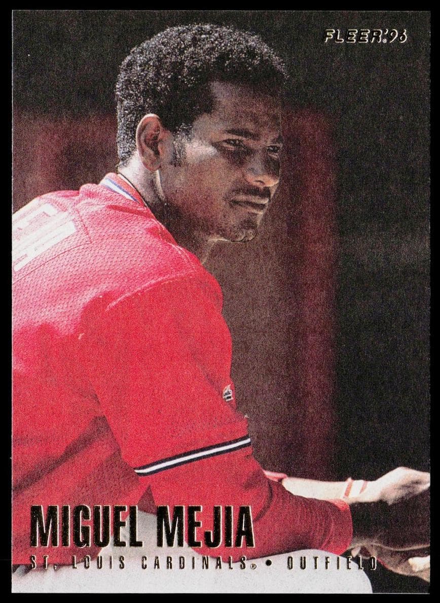 Miguel Mejia 1996 fleer Fleer Update