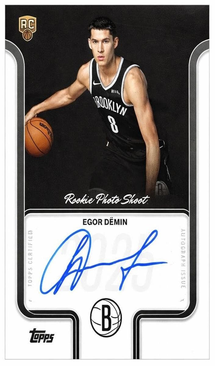 Egor Dëmin 2025 topps Topps