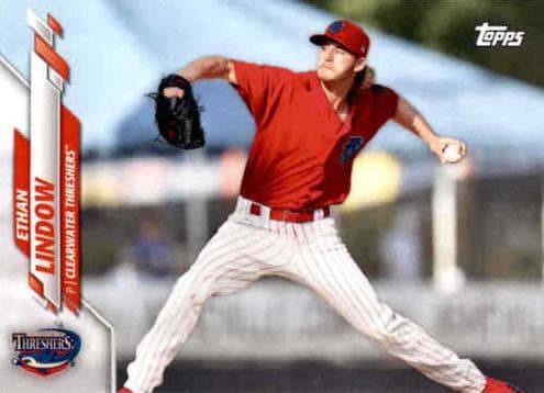 Ethan Lindow 2020 topps