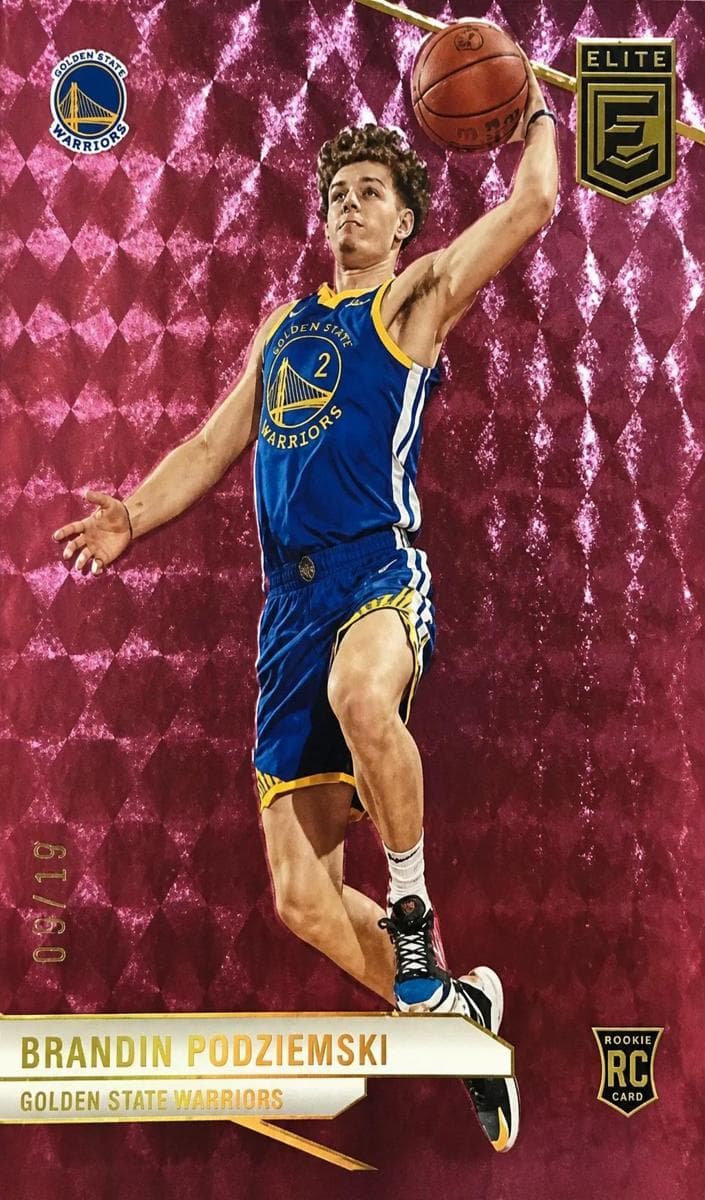 Brandin Podziemski 2023 panini Donruss Elite