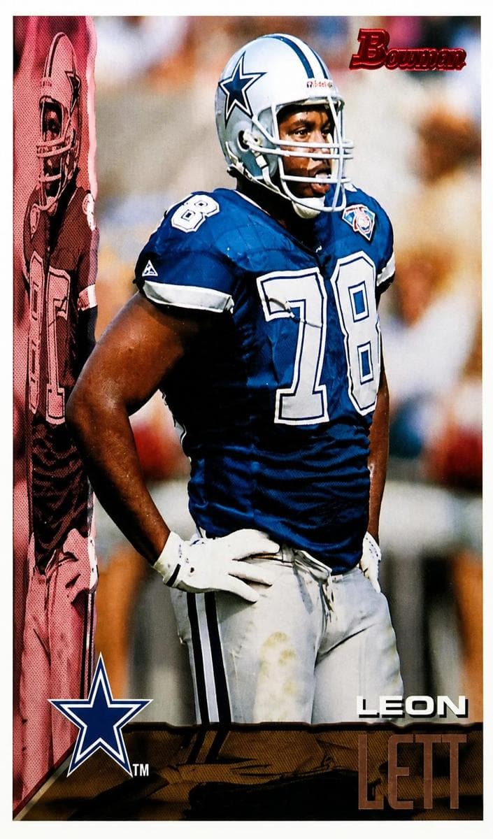 Leon Lett 1995 bowman Bowman