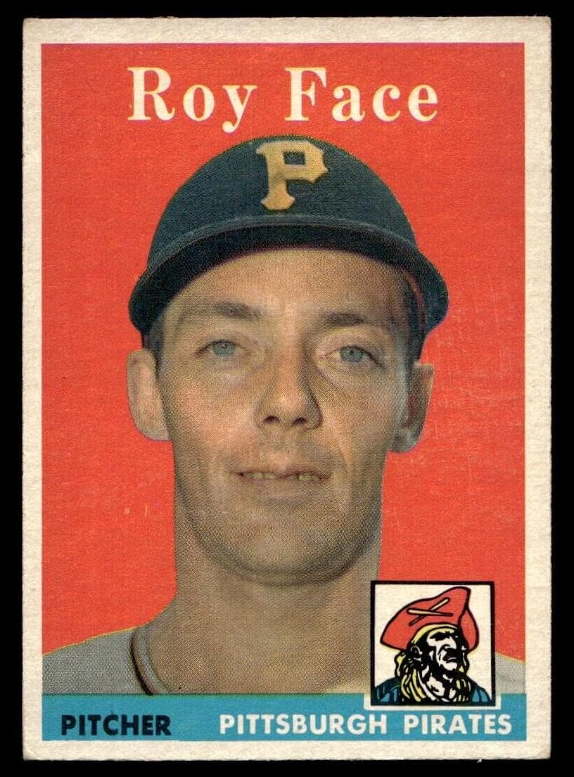 Roy Face 1958 topps