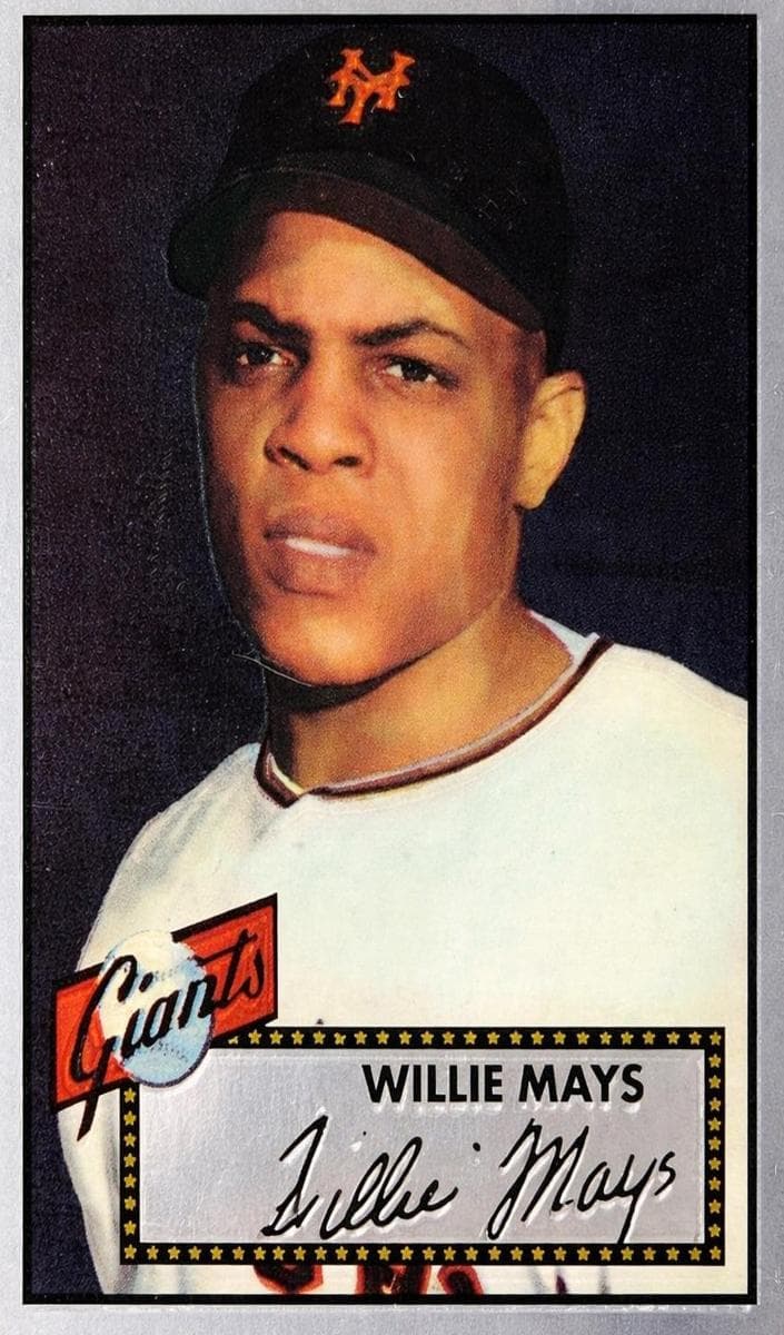 Willie Mays 1997 topps Topps