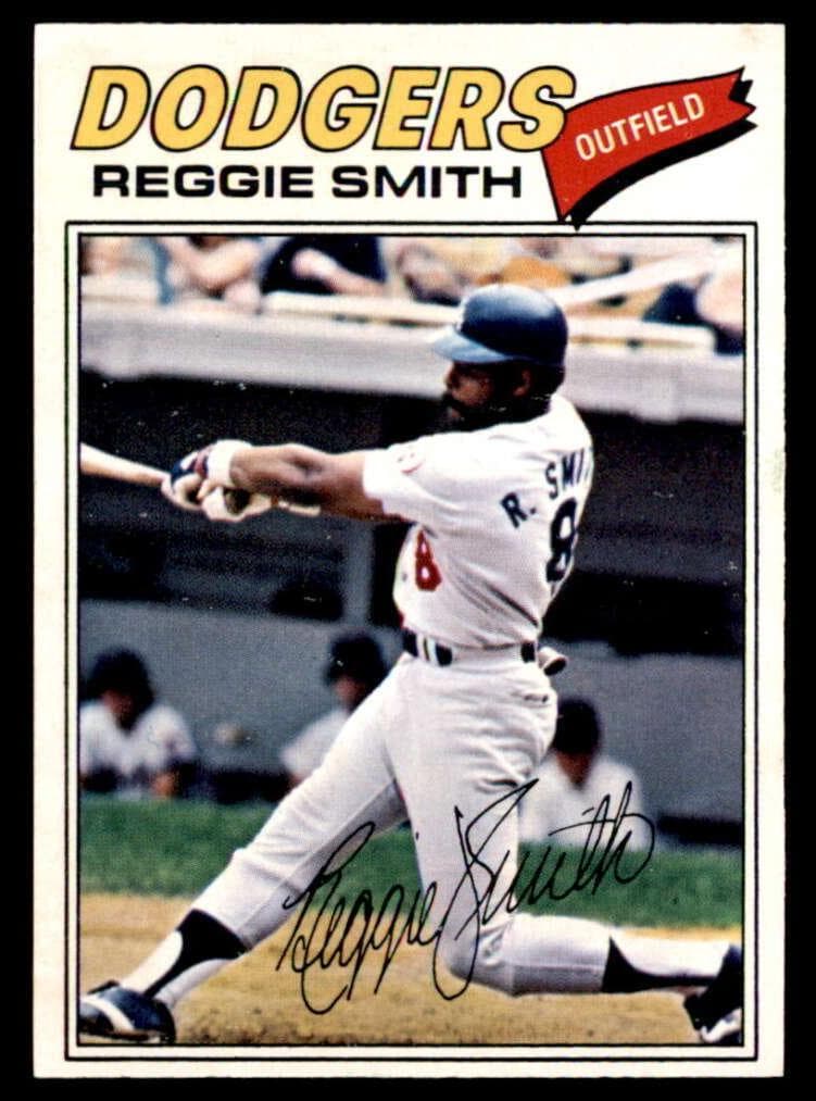 Reggie Smith 1977 topps O-Pee-Chee