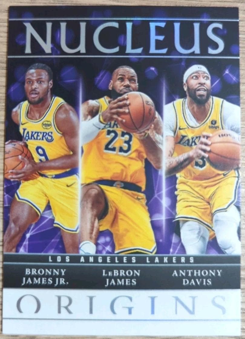Anthony Davis/LeBron James/Bronny James Jr. #11