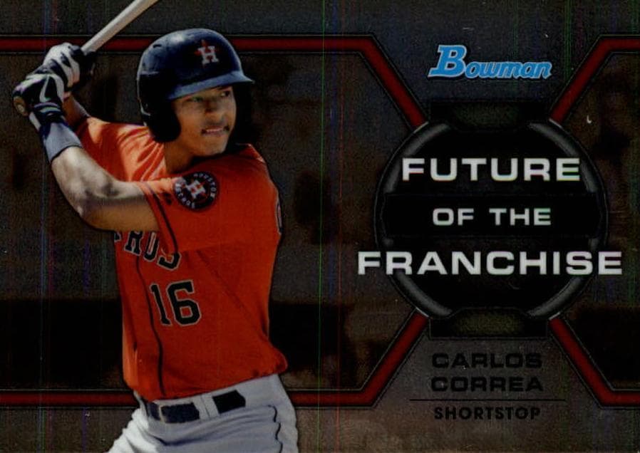 Carlos Correa 2013 bowman Bowman Draft Picks & Prospects