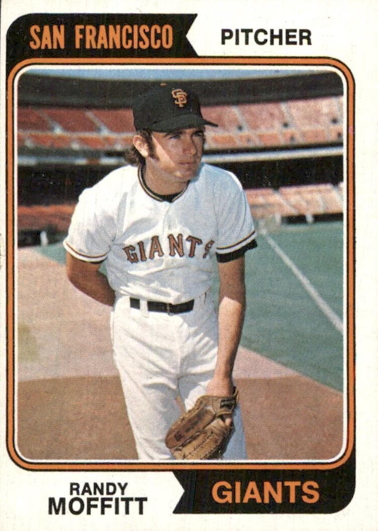 Randy Moffitt 1974 topps