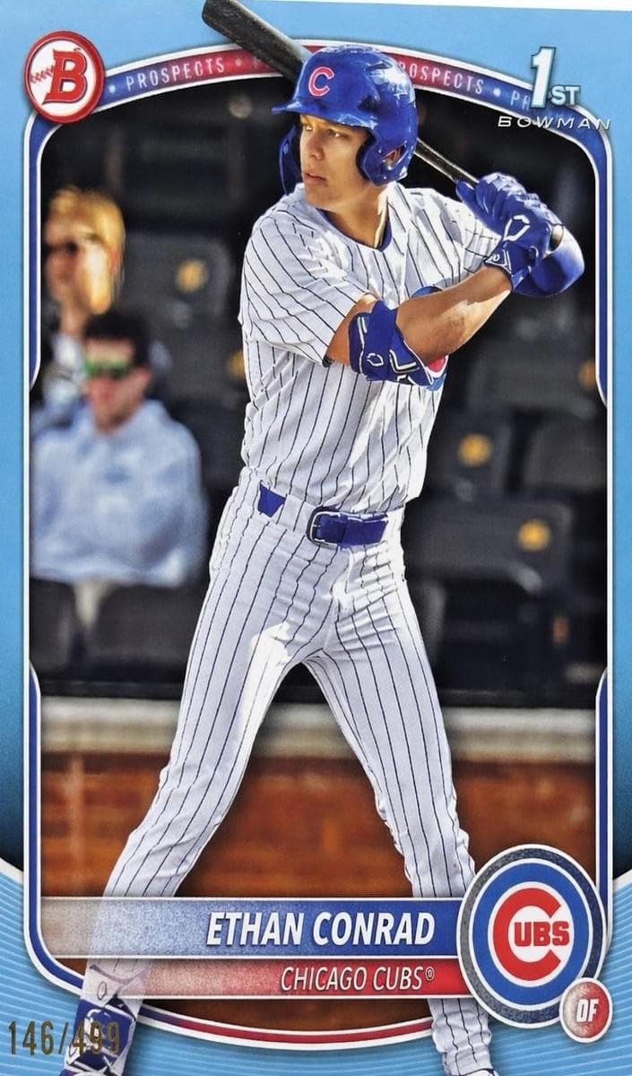 Ethan Conrad 2025 bowman Draft