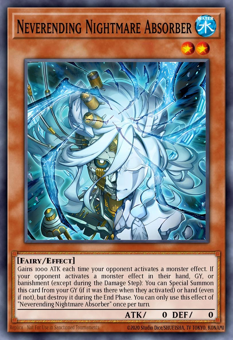 Neverending Nightmare Absorber 2025 Yu-Gi-Oh! 2025 Mega Pack Tin