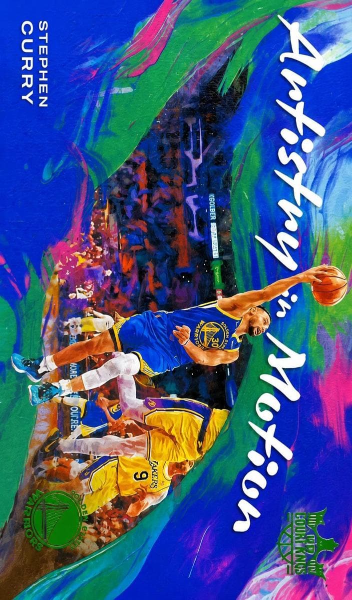 Stephen Curry 2021 panini Panini Court Kings