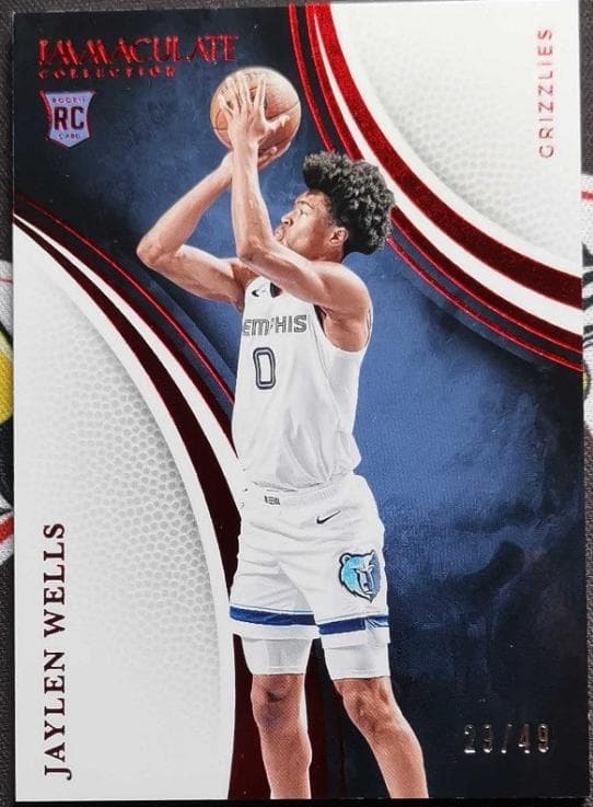 Jaylen Wells 2024 panini Panini Immaculate Collection