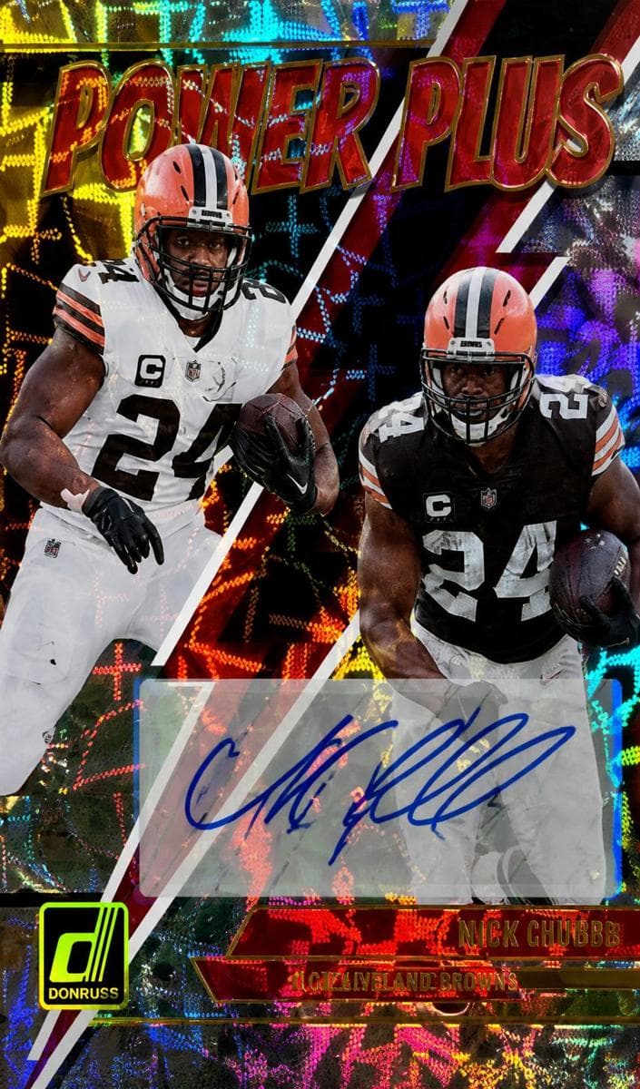Nick Chubb 2023 panini Panini Donruss
