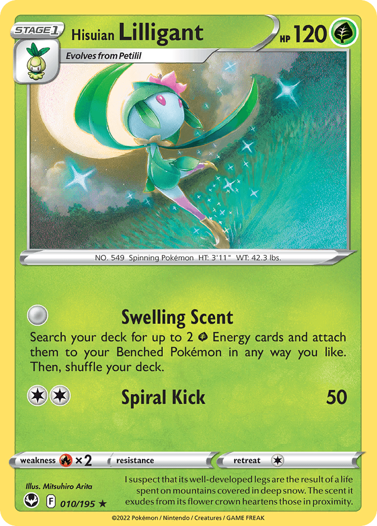 Hisuian Lilligant 2022 Pokemon