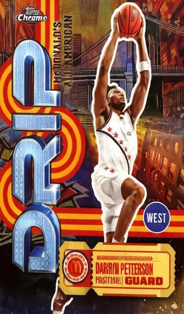 Darryn Peterson 2025 topps Topps Chrome McDonald's All American