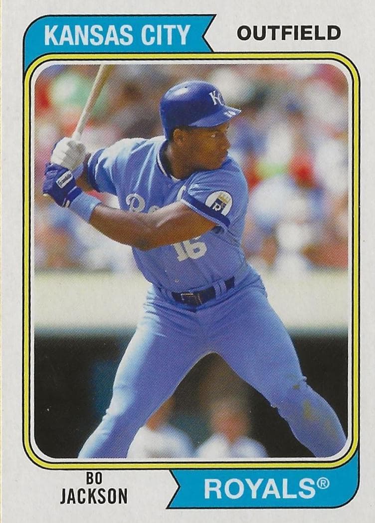 Bo Jackson 2020 topps Topps Archives