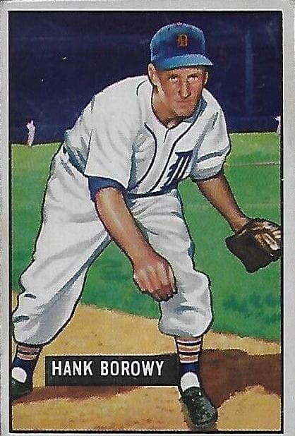 Hank Borowy 1951 bowman Bowman