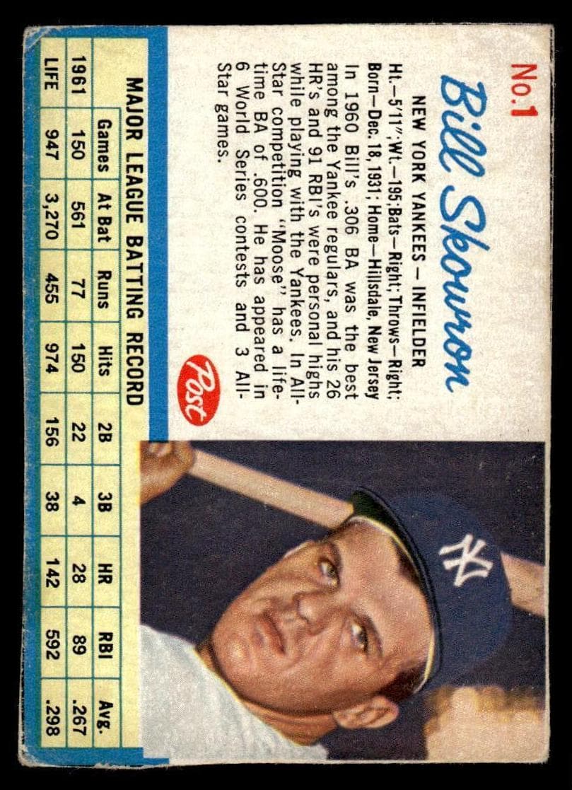 Bill Skowron #1