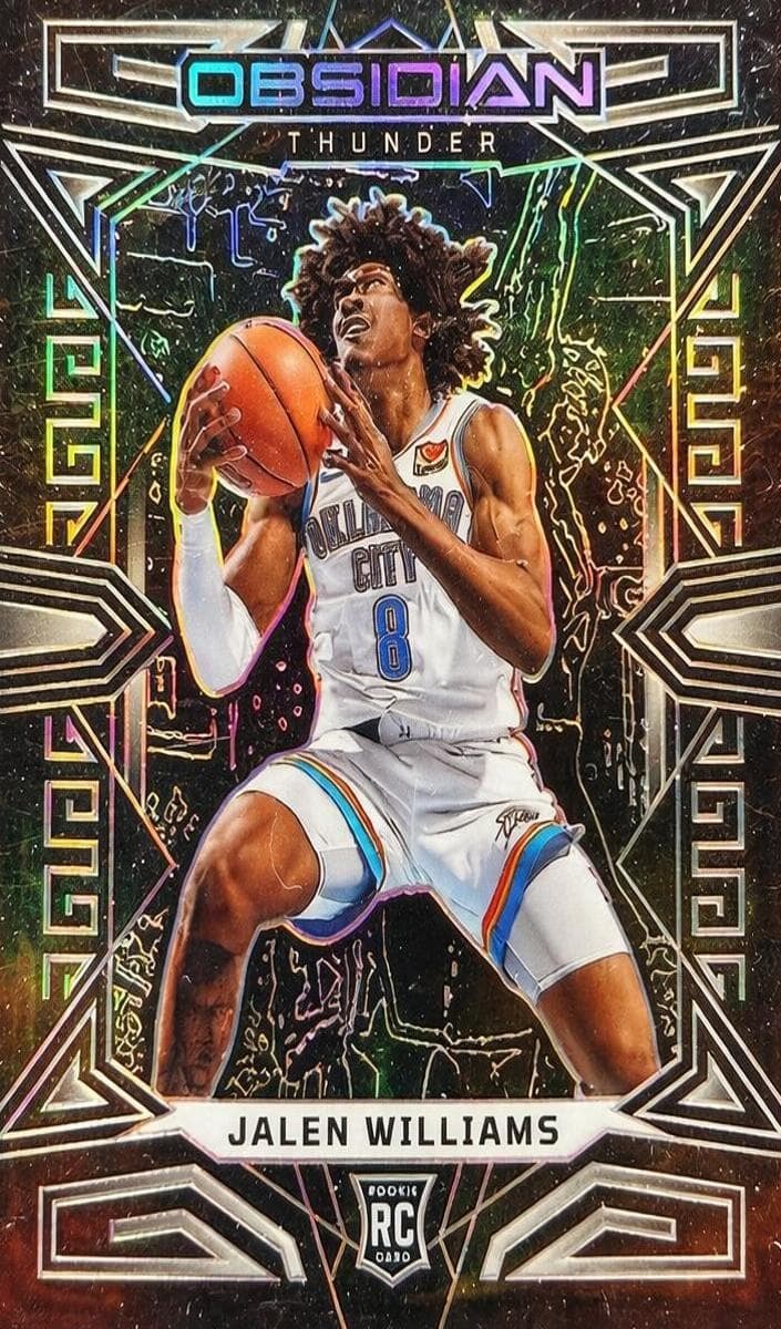 Jalen Williams 2022 panini Panini Obsidian