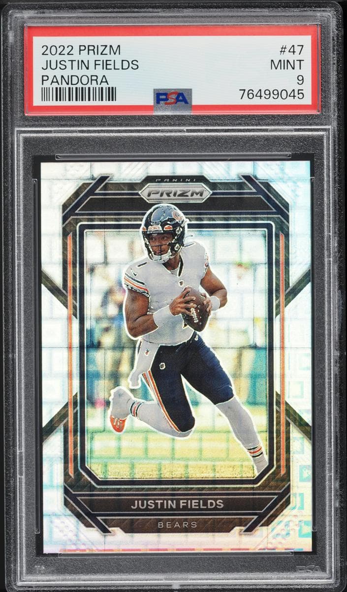 Justin Fields 2022 panini Panini Prizm