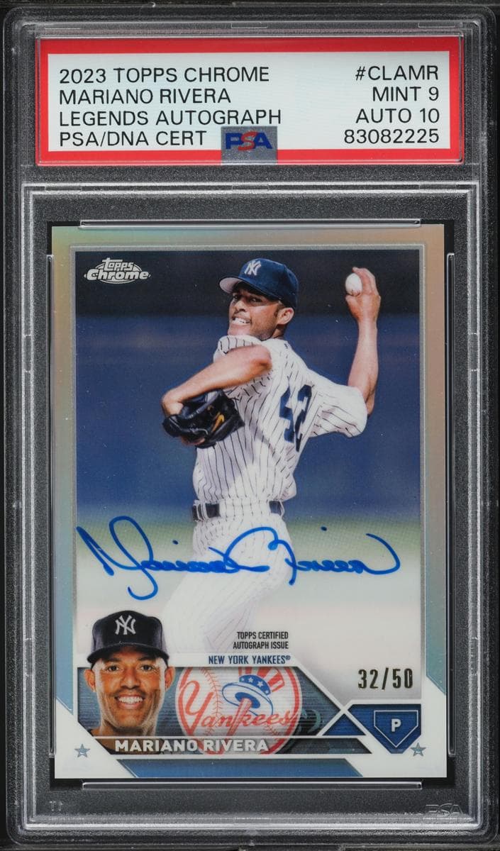 Mariano Rivera 2023 topps Topps Chrome