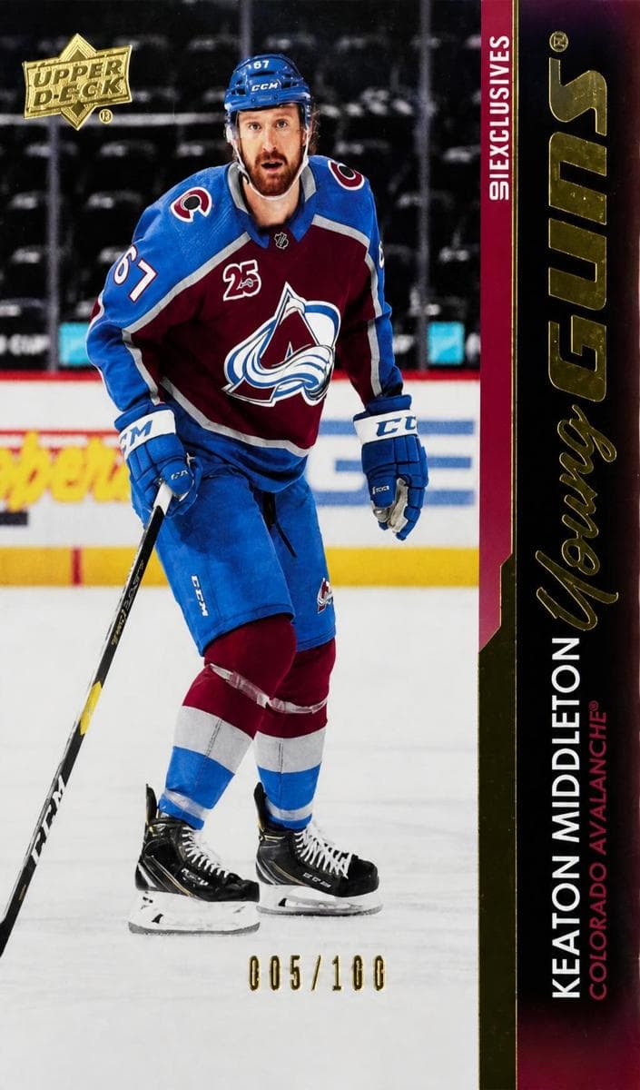 Keaton Middleton 2021 upper-deck Upper Deck