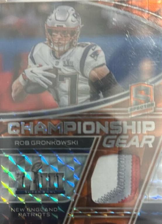 Rob Gronkowski 2022 panini Panini Spectra