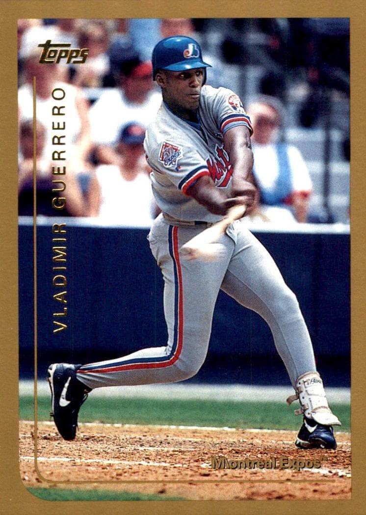 Vladimir Guerrero 1999 topps Topps Opening Day