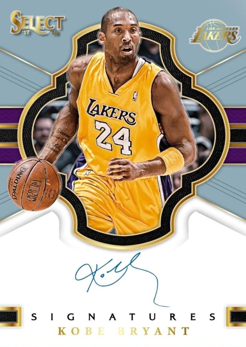 Kobe Bryant 2017 panini Select