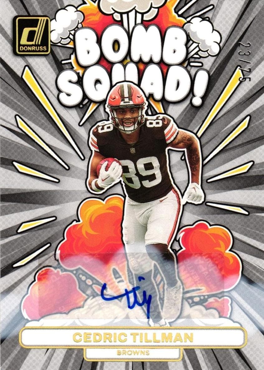 Cedric Tillman 2023 panini Panini Donruss