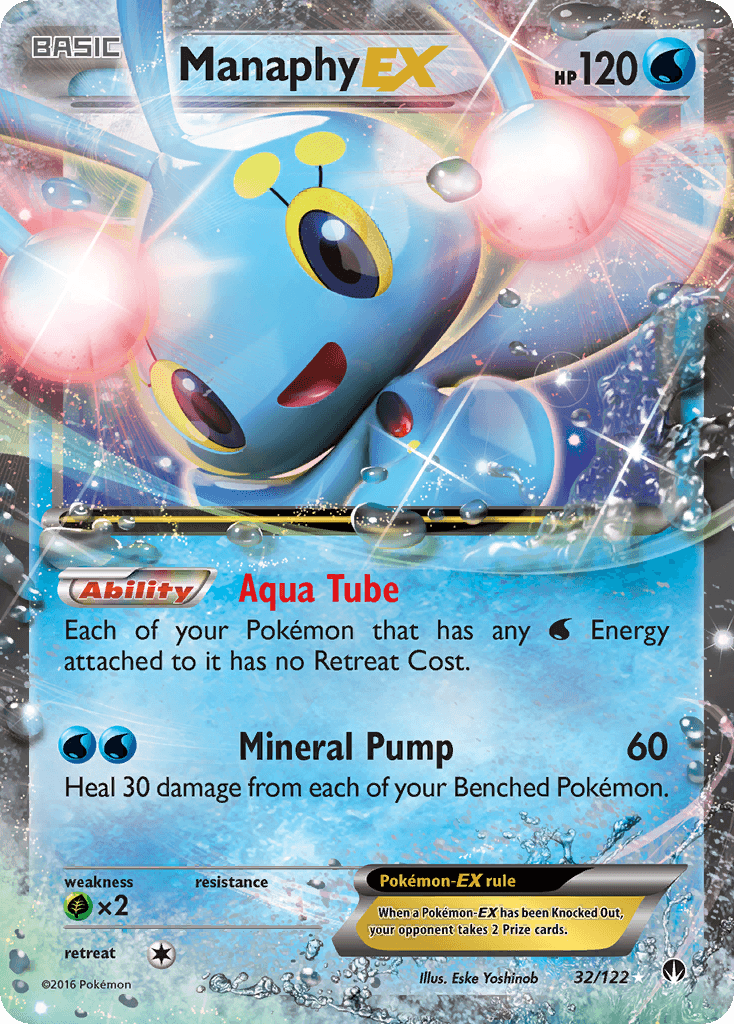 Manaphy EX #32