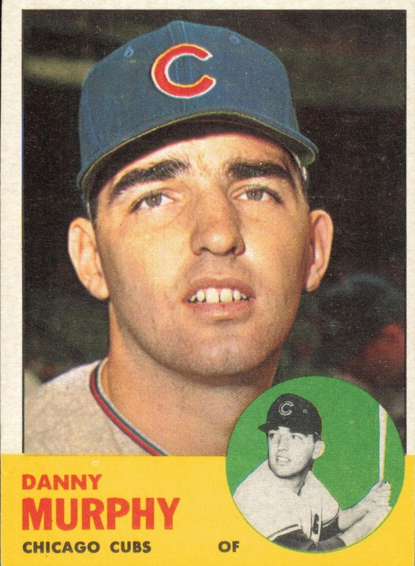 Danny Murphy 1963 topps Topps