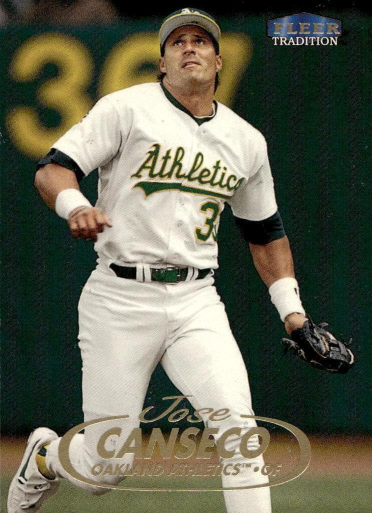 Jose Canseco 1998 fleer Fleer Tradition