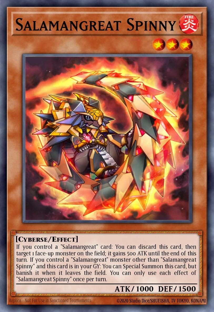 Salamangreat Spinny #SDSB-EN004