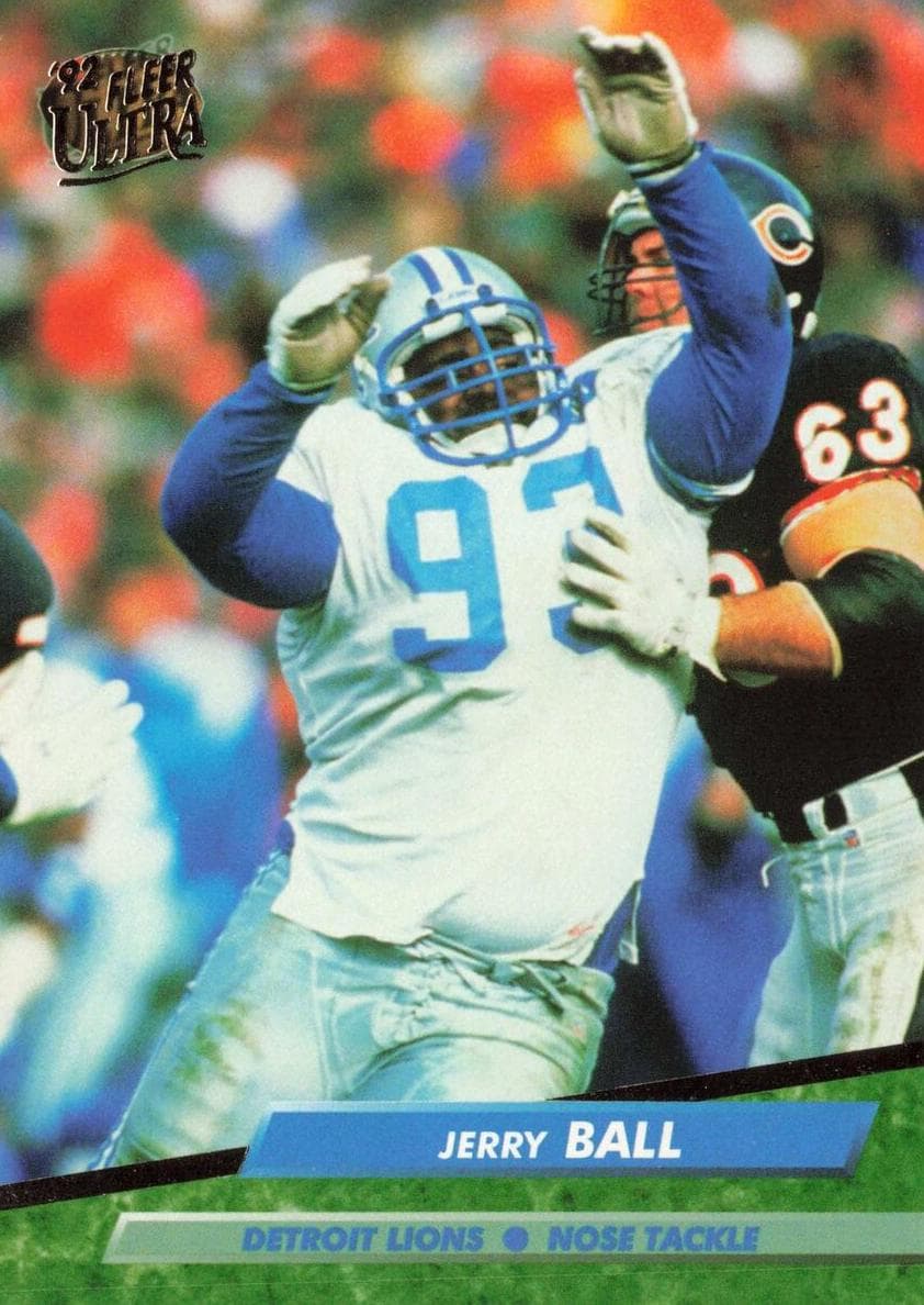 Lomas Brown 1992 fleer