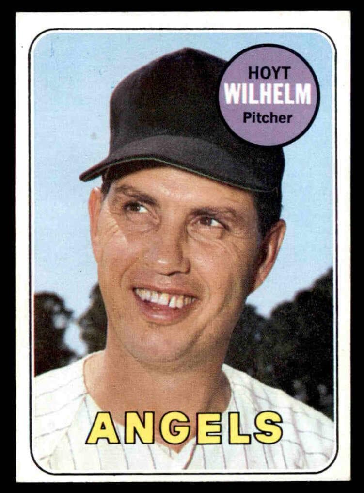 Hoyt Wilhelm 1969 topps Topps