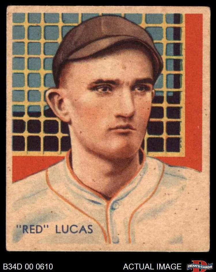 Red Lucas 1935 unknown