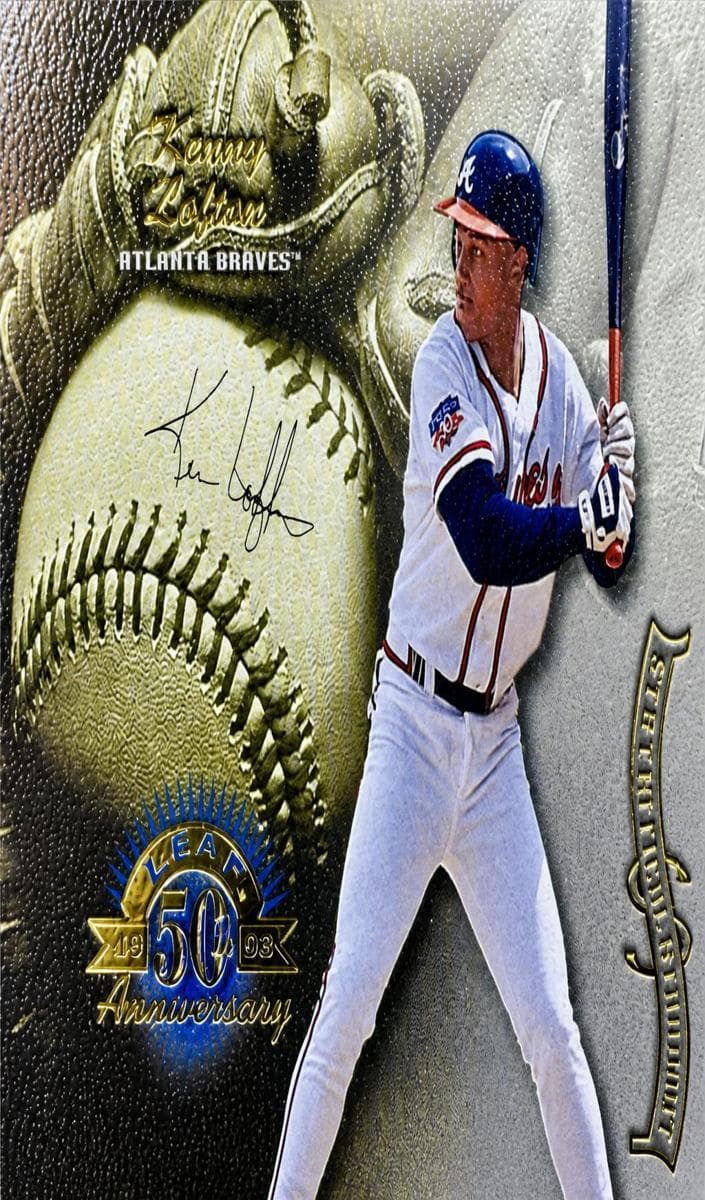 Kenny Lofton 1998 leaf Leaf