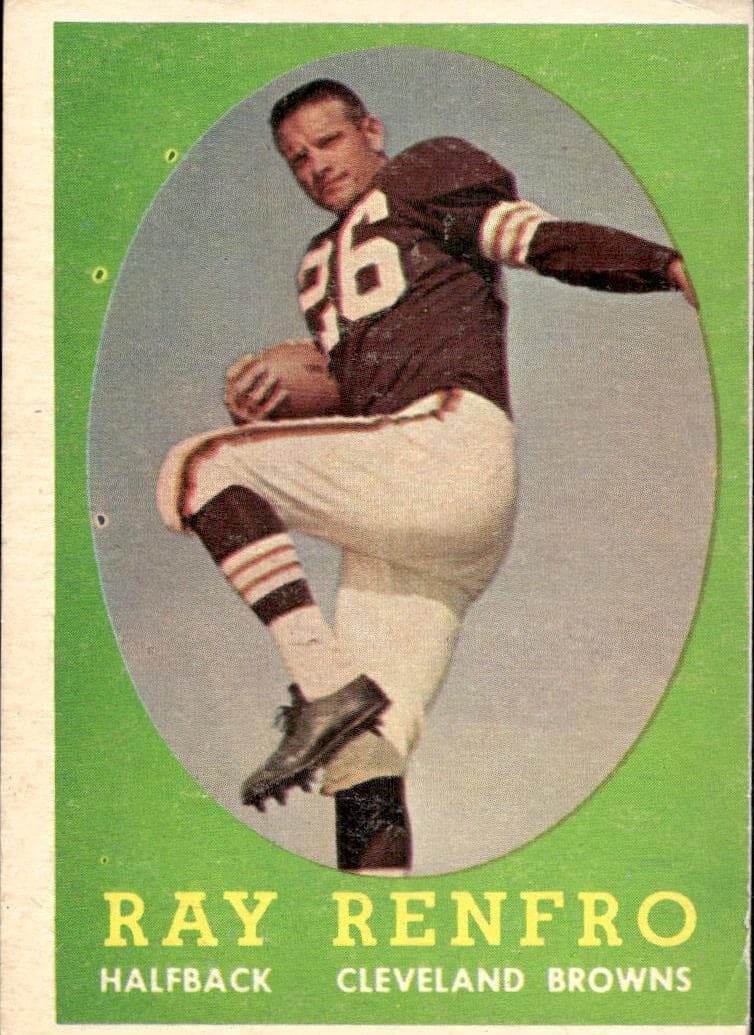 Ray Renfro 1958 topps