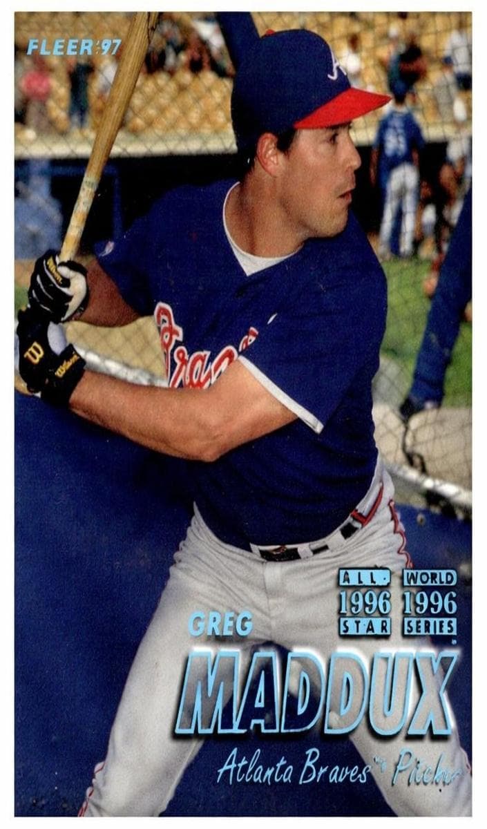 Greg Maddux 1997 fleer Fleer