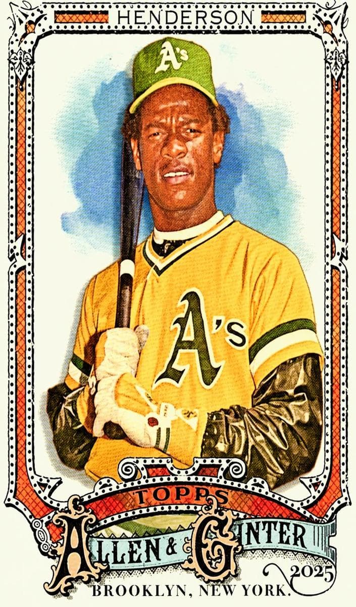Wade Boggs 2025 topps Topps Allen & Ginter X