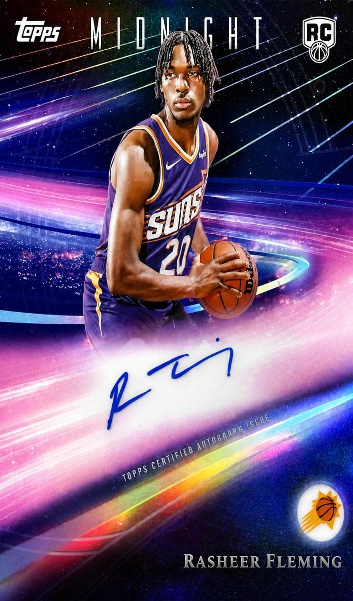 Rasheer Fleming 2025 topps Topps Midnight